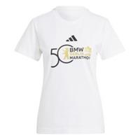 adidas Womens Ber24 Logo T Short Sleeve Sports Training Fitness Gym Performance - 10 Regular