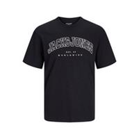 Jack & Jones Mens Varsity Logo T-shirt Plus Size Regular Fit - 3XL Plus