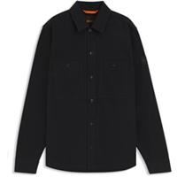 Boss Mens Overshirt Long Sleeve Collared Buttons Cotton 2 Pockets - S Regular