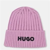 Hugo Womens Knit Beanie Hat Kids - One Size Regular