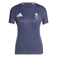 adidas Womens Gb Rutee W Gym Top Short Sleeve Sports Training Fitness - 10 Regular
