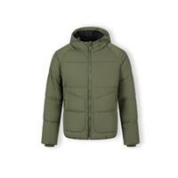 Minoti Mens Quilted Jacket Outerwear With Raglan Sleeves Khaki Long Sleeve - L Regular