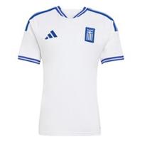 adidas Mens Greece Home Shirt 2026 Short Sleeve International - S Regular