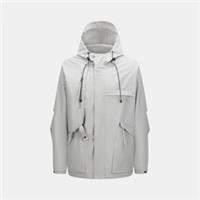 Firetrap Mens Windproof Full Zip Hooded Rain Anorak Long Sleeve Jacket Outerwear - S Regular