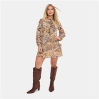 I Saw It First Womens Ruffle Dress Mini Lightweight - 8 Regular