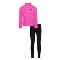 Under Armour Kids 1/4 Zip Sweater And Tracksuit Sports Casual Trouser Set - 3-4 Years Regular