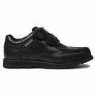 Kangol Mens Harrow Vel Smart Hook and Loop Leather Padded Ankle Collar Shoes