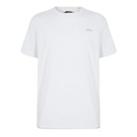 Slazenger Mens Plain T Shirt Crew Neck Tee Top Short Sleeve Lightweight Cotton - L Regular