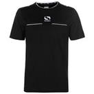 Sondico Mens Referee Shirt Short Sleeve Crew Neck Breathable Lightweight - S Regular