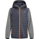Jack and Jones Youngster Multi Quilted Hood Jacket Boys Puffer Coat Top - 11-12 Yrs Regular