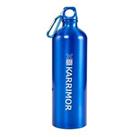 Karrimor Unisex Aluminium Drink Bottle 1 litre Water Outdoor Brushed - One Size Regular