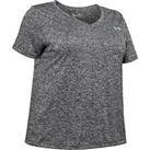 Under Armour Womens Tech Twist T Shirt + Short Sleeve Performance Tee Top Round - 20 (XXXL) Regular