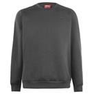 Slazenger Mens SL Fleece Crew Sweater Jumper Pullover Long Sleeve Neck - L Regular