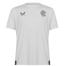 Castore Mens Rangers FC Travel T Shirt Licensed Short Sleeve Tee Top Crew Neck - S Regular