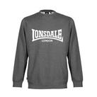 Lonsdale Mens Essentialsential Crew Sweater Neck Lightweight - S Regular