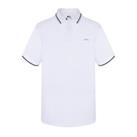 Slazenger Tipped Polo Shirt Mens Gents Classic Fit Tee Top Short Sleeve Button - L Regular