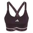 adidas Womens Impact MS Bra Medium Sports Training Fitness Gym Crop Tops - Check Description Regular