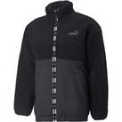 Puma Mens Jacket Outerwear Full Zip Fleece Top - S Regular