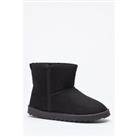 Be You Kids Mini Me Fur Lined Ankle Boot Over the Knee Boots
