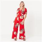 Be You Womens floral jumpsuit 24 Jumpsuits - One Size Regular