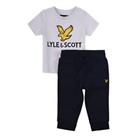 Lyle & Scott Kids Eagle T-Shirt Set Clothing Sets - 6-12 Mnth Regular