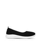 Be You Womens Memory Foam Ballerina Slip On Trainers Sneakers Sports Shoes