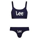 Lee Womens Bralette Briefs Set Underwear Sets - 12 Regular