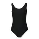 Slazenger Womens Basic Swim Suit Ladies One Piece Swimming Suit Beachwear - (M) 12 Regular