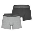Firetrap Mens 2 Pack Boxers Trunks Underwear Pattern Elasticated Waist