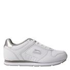 Slazenger Womens Ladies Classic Trainers Lace Up Sports Shoes Leather