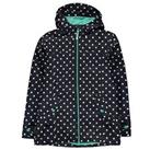 Gelert Coast Water Repellent Jacket Youngster Girls Coat Top Chin Guard - 11-12 Yrs Regular