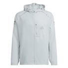adidas Mens RFTO Jacket Performance Coat Top Long Sleeve Lightweight Hooded Zip - M Regular