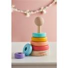 Toylife Wooden Rainbow Stacker Childrens Toys