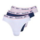 Reebok Womens Sydny Briefs 3 Pack Hipster - 8 (XS) Regular