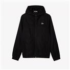 Lacoste Mens Zipped Hooded Sport Jacket Outerwear Windbreakers - S Regular