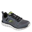 Skechers Mens Track Knockhill Running Shoes Lightweight Lace Up