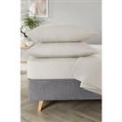 Homelife Brushed Cotton Sheet Set Fitted Sheets