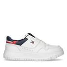 Tommy Hilfiger Kids Low Cut Lace S Court Trainers Sneakers Sports Shoes