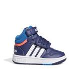 adidas Kids Hoops Mid 3.0 Basketball Trainers Sneakers Sports Shoes