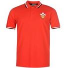 Team Mens Rugby Core Polo Shirt Ribbed Sports Short Sleeve Collar Neck Tee - L Regular