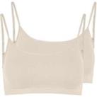 Pieces Symmi Top 2pk Ladies Underclothes Non Wired Bra - Not specified Regular