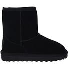 SoulCal Kids Girls Tahoe Snug Child Boots Slip On Flat Suede