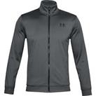 Under Armour Mens Tricot Jacket Performance Coat Top Long Sleeve Windproof Water - S Regular