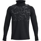 Under Armour Mens Out Run The Cold Funnel Top Long Sleeve Sports Training - M Regular