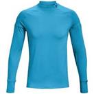 Under Armour Mens OutRun The Cold Long Sleeve T-Shirt Sports Training Fitness - S Regular