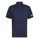 adidas Mens Solid Short Sleeve Polo Shirt Top Sports Training Fitness Gym - S Regular