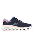 Skechers Womens A Fit Glide Stop Hi Sole Classic Trainers Lace Up