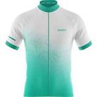 Zone3 Womens Cycle Jersey Contours Short Sleeve Collared Lightweight - 12 Regular