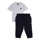 Lyle & Scott Kids Tip Polo Shirt Top And Jg Set Bb99 Clothing Sets