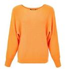 Golddigga Womens Knit Crew Knitted Top Boat Neck Lightweight